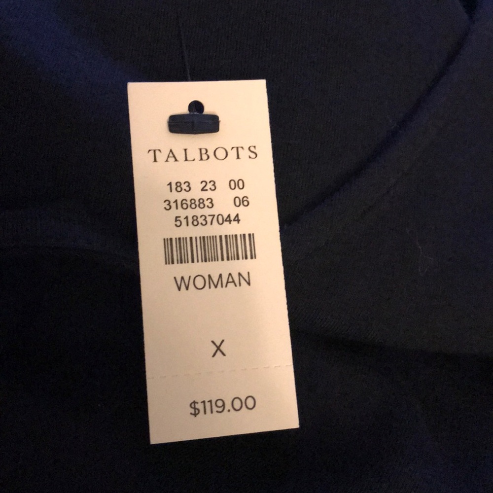 🎉🎉HP🎉🎉NWT Talbots Jersey Dress - Picture 4 of 7